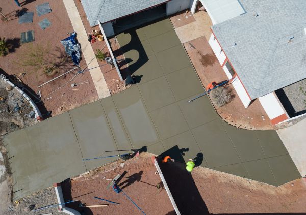 Cost of Concrete Driveway Finishing in Everett